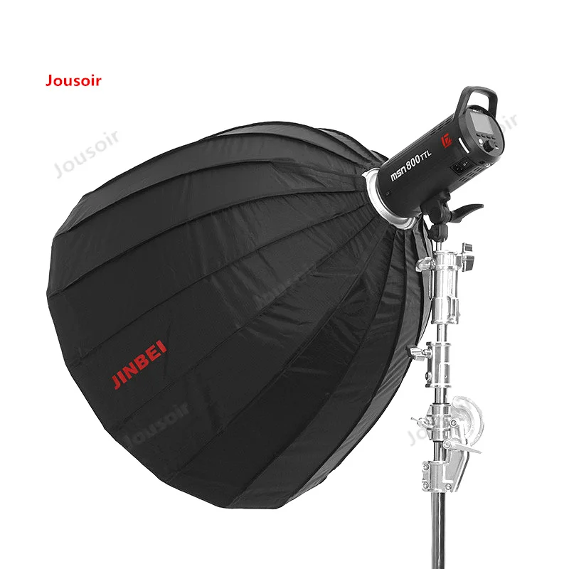 

Jinbei 90cm umbrella deep-mouth softbox studio lamp Flash Studio Reflective umbrella photographic equipment CD50 T03
