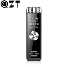 16GB Digital Voice Recorder Dual Microphone Dictaphone Sound Activated Recording Meeting Class With WAV,MP3 Player