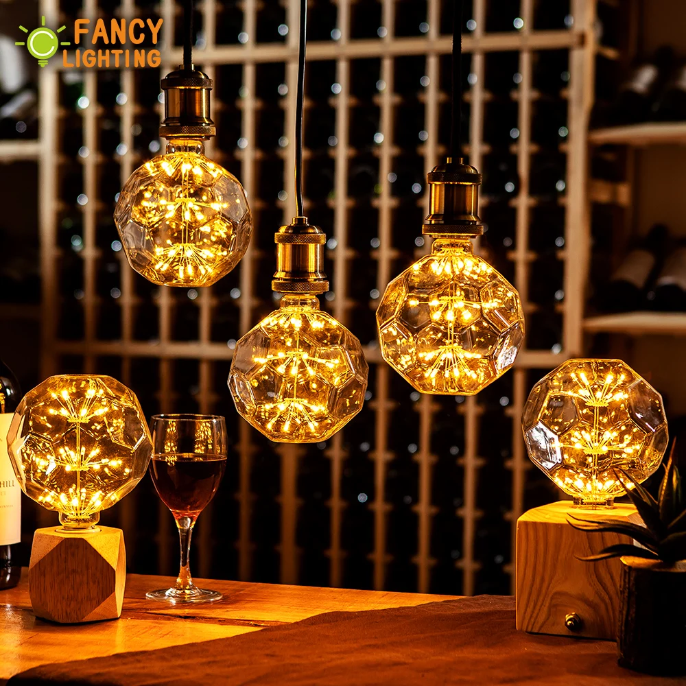 Lámpara Led E27 fútbol cielo estrellado cielo bombilla 110/220 V regulable bombillas led para el hogar/sala de estar/dormitorio/Celebración decoración lámparas led Lámpara Led E27 fútbol cielo estrellado cielo bombilla 110/220 V regulable bombillas led para el hogar/sala de estar/dormitorio/Celebración decoración lámparas led