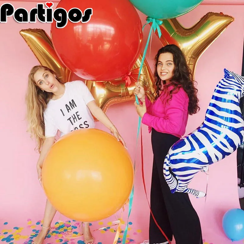 

1pc 36 Inch 90cm Big Clear Balloon Latex Balloons Wedding Decoration Inflatable Helium Air Balls Happy Birthday Party Balloons