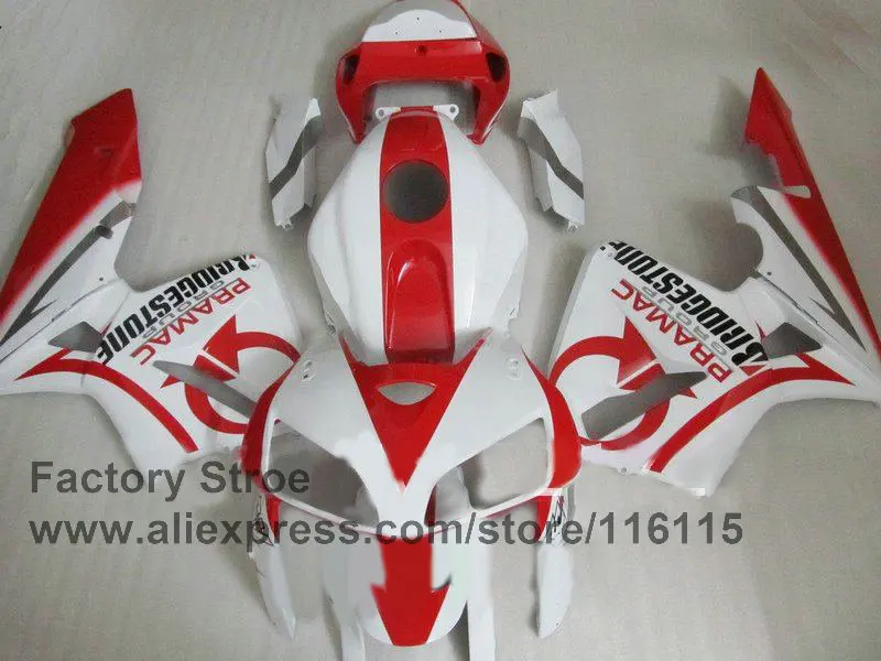 Пользовательские 100% литья под давлением Обтекатели для HONDA CBR 600 RR 2005 2006 CBR600RR 05 06