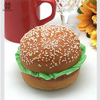 

BOLYFYNIA Simulation bread cake model toy Hamburger toy