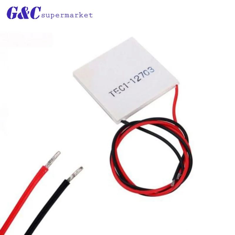 TEC1-12705 Thermoelectric Cooler Peltier TEC1-12706 TEC1-12710 TEC1-12715 40*40MM 12V Peltier Elemente Module