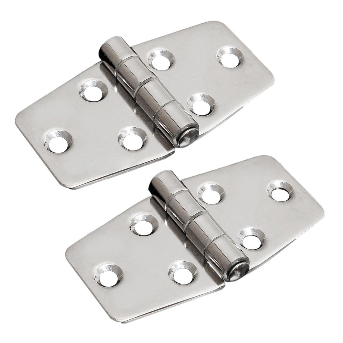 

2pcs 3''Stainless Steel Boat Marine Grade Flush Door Hatch Compartment Hinges