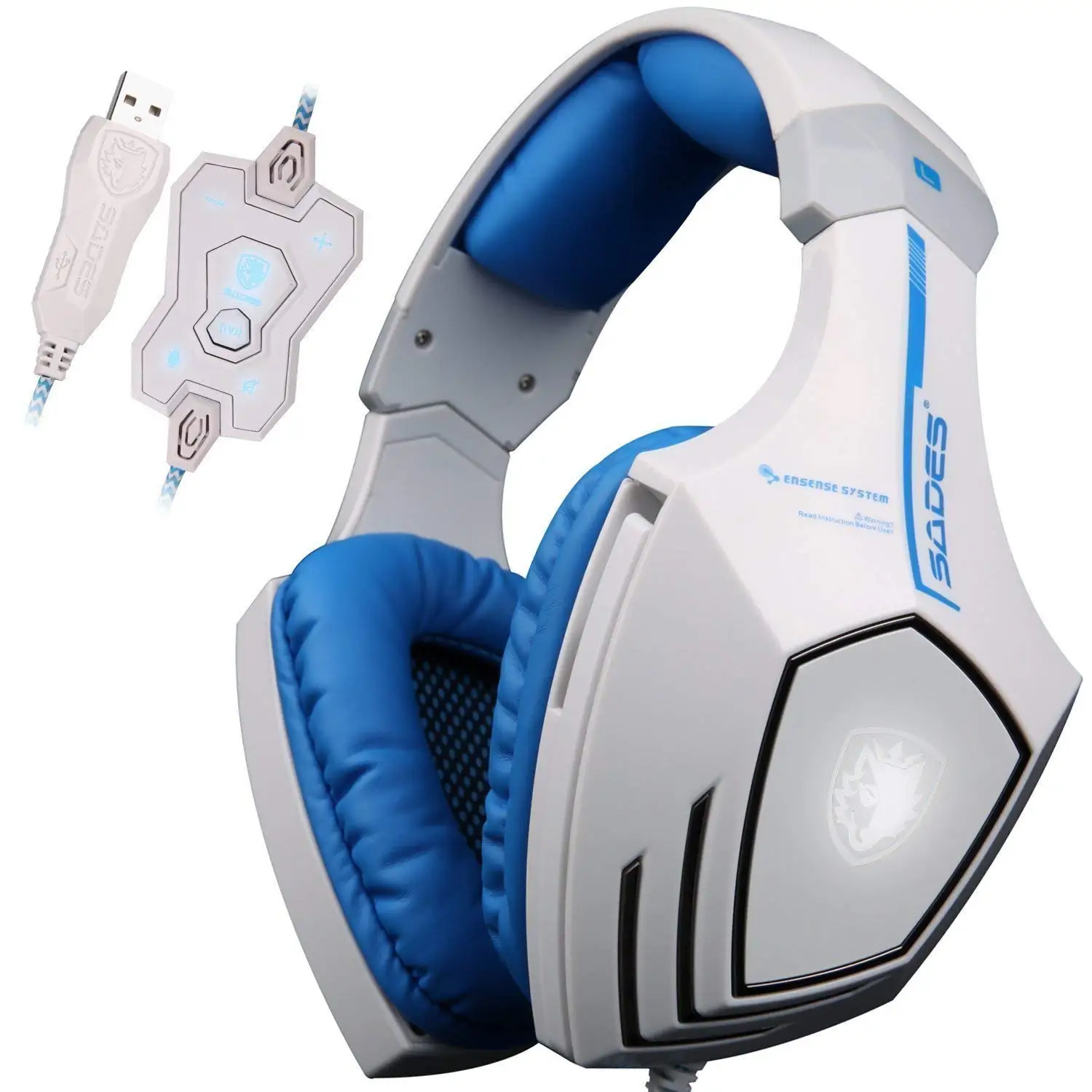 PC Gaming Headphone Headset A60 7.1 USB Surround Sound Stereo Over-Ear with Mic Bass,Vibration,Noise-Canceling,Volume Control PC Gaming Headphone Headset A60 7.1 USB Surround Sound Stereo Over-Ear with Mic Bass,Vibration,Noise-Canceling,Volume Control