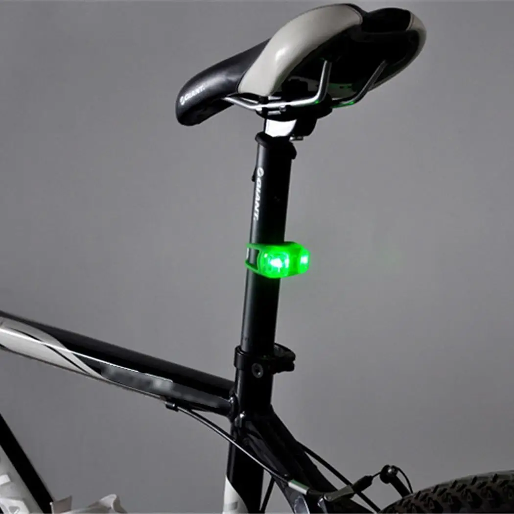Best Bicycle Front Light Silicone LED Lamps Head Front Rear Wheel Bike Bright Waterproof Cycling With Battery Bicycle Accessories 21