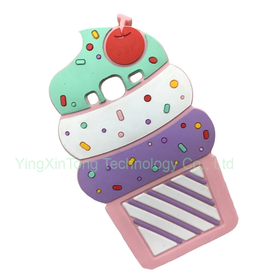 

Cute 3D Delicious Ice Cream Cartoon Capa Soft Silicone Phone Cases Cover For Samsung Galaxy J1 J1 ACE J3 J5 J7 2016 J710 A5 Case