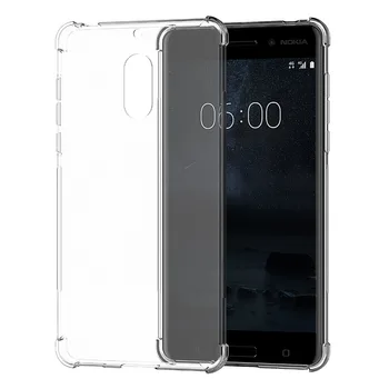 

10PCS/LOT.Clear Anti-slip Anti-Scratch Shockproof Durable Flexible TPU soft Case Cover for NOKIA 3/Nokia 5/Nokia 6/Nokia 9