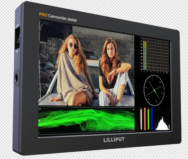 $519 Lilliput Q7 PRO 7 Full HD Camera Monitor with new 3DLUT HDR with SDI and HDMI Cross Conversion Met