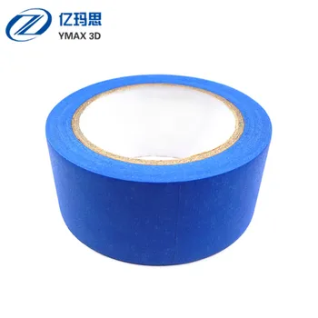 

Blue Tape Painters Heat 50mm * 20m 3D Printers Parts Resistant High Temperature Part Heated Bed Polyimide Adhesive