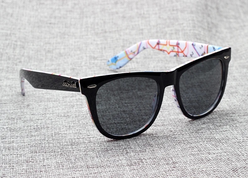 JackJad модные Для мужчин Для женщин JJ2140 путешественник Стиль солнцезащитные очки Винтаж Классический бренд дизайнерские солнцезащитные очки 54 мм Óculos De Sol с Чехол