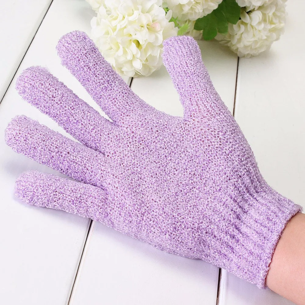 3PCS Body Massage Bathwater Scrubbing Gloves Sponge Bath Glove Shower