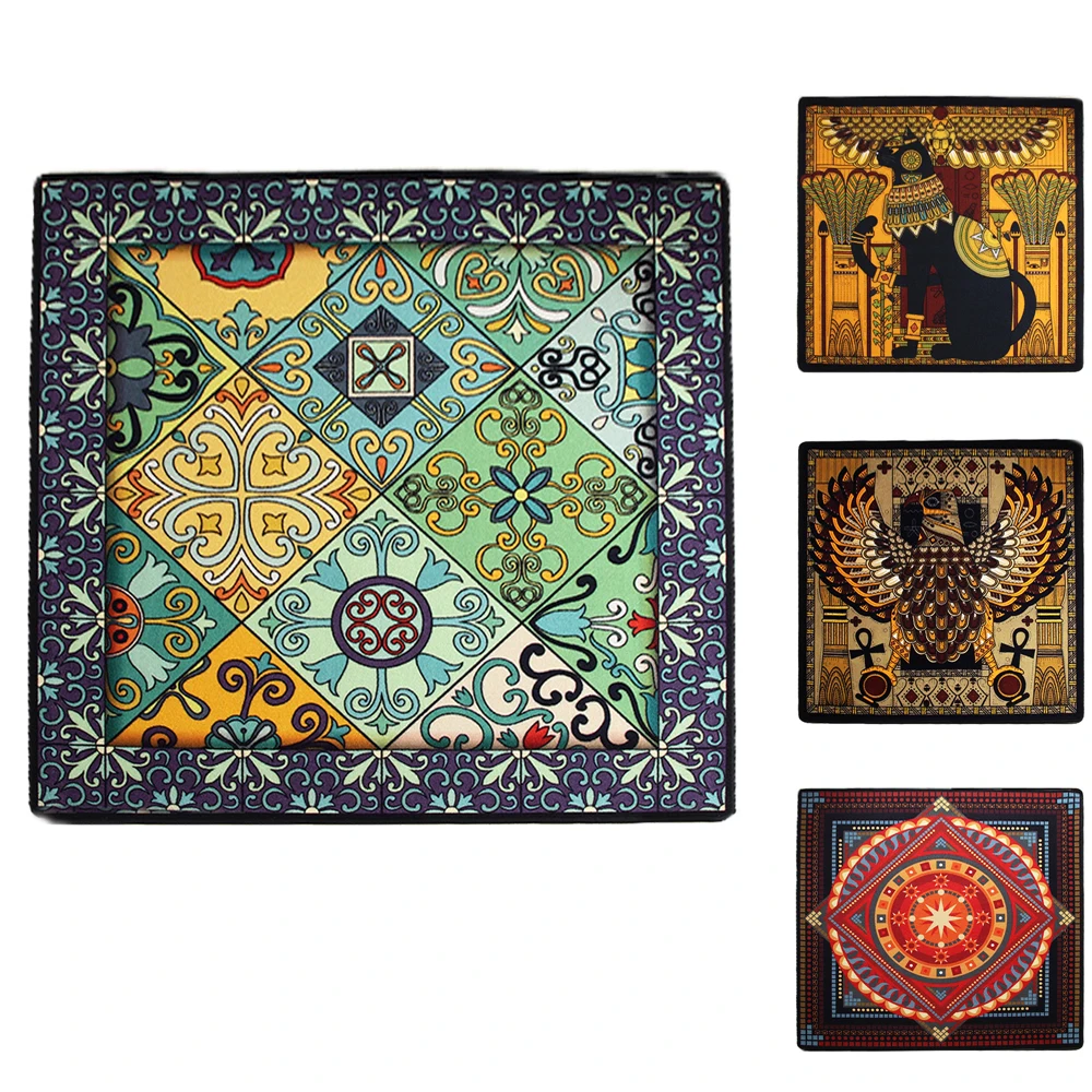 150 см большой квадратный ковер для гостиной, этнический узор в стиле бохо с геометрическим рисунком, модный домашний декоратор с рисунком кота, Нескользящие ковры