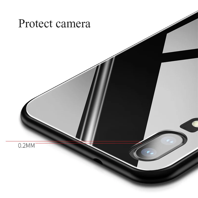For-Huawei-P20-Pro-Case-Luxury-Tempered-Glass-Silicon-Frame-Case-For-Huawei (4)