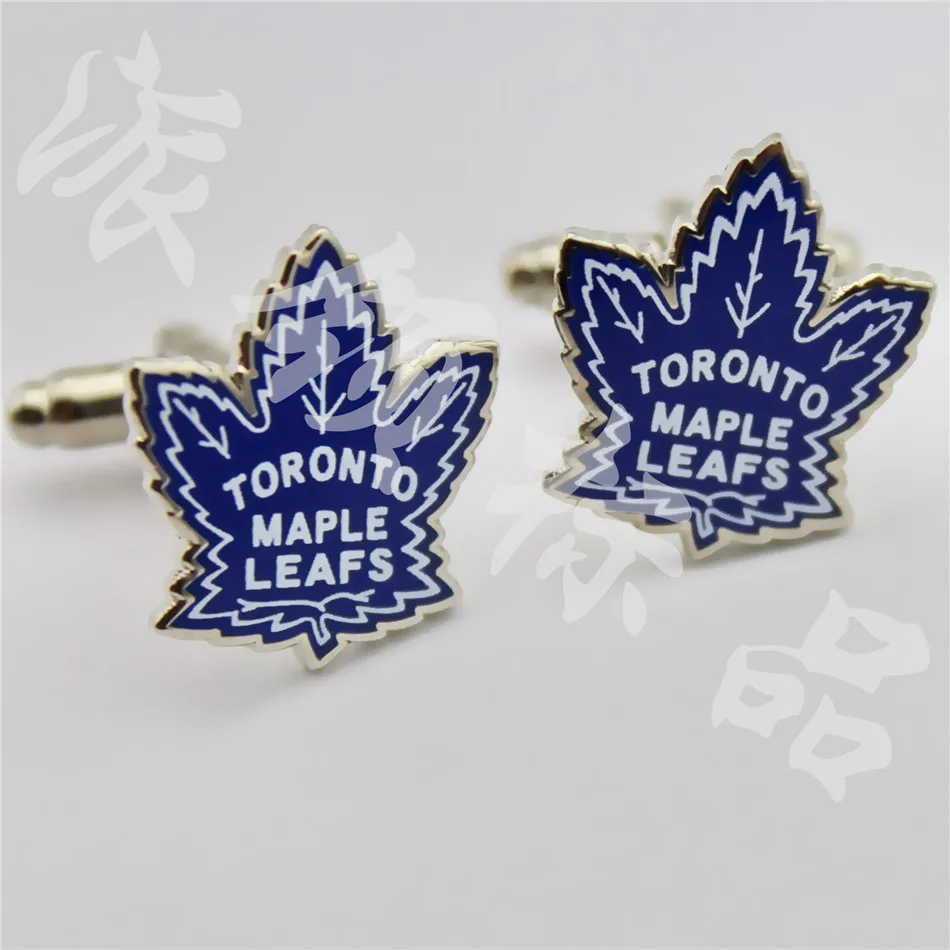 Металлическая запонка в виде кленового листа на заказ мужская мода|link|link men |