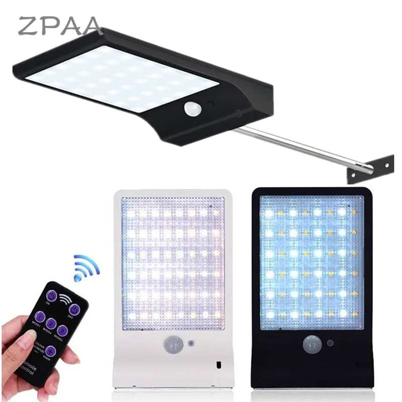 

Color Adjustable Solar Lamp Motion Sensor 48 LED Solar Powered Security Light Wireless Outdoor for Wall Garden Street Yard Patio