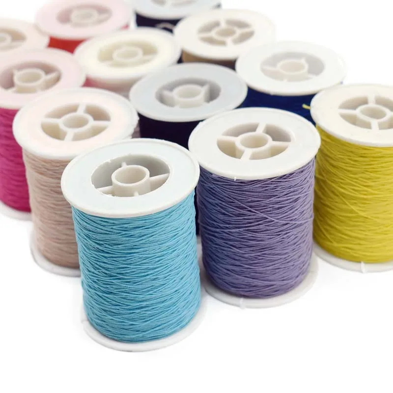 

200m High-Elastic 0.3mm Colorful Round Elastic Band Round Elastic Rope Rubber Band Elastic Line DIY Sewing Accessories