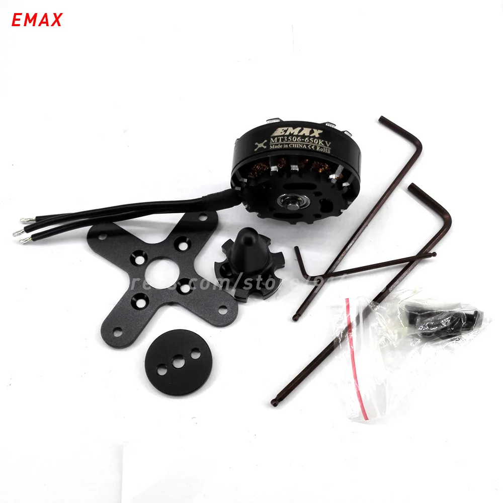 EMAX MT3506 rc quadcopter brushless 650kv motor outrunner multi axis copter 4mm shaft 41.5mm for helicopter drone accessory 4pcs a2212 1400kv brushless outrunner motor for rc quadcopter multi copter x kk aircraft