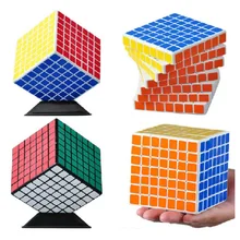 ShengShou Mini 7x7 Puzzle Cube Professional PVC&Matte Stickers Cubo Magico Puzzle Speed Classic Learning & Educational Toy shengshou cube 2 x 2 x 2 mini cube black base fun educational toy