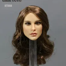 KIMI TOYS KT008 1/6 длинные волосы девушка голова лепить для женщин Phicen тело фигура игрушка