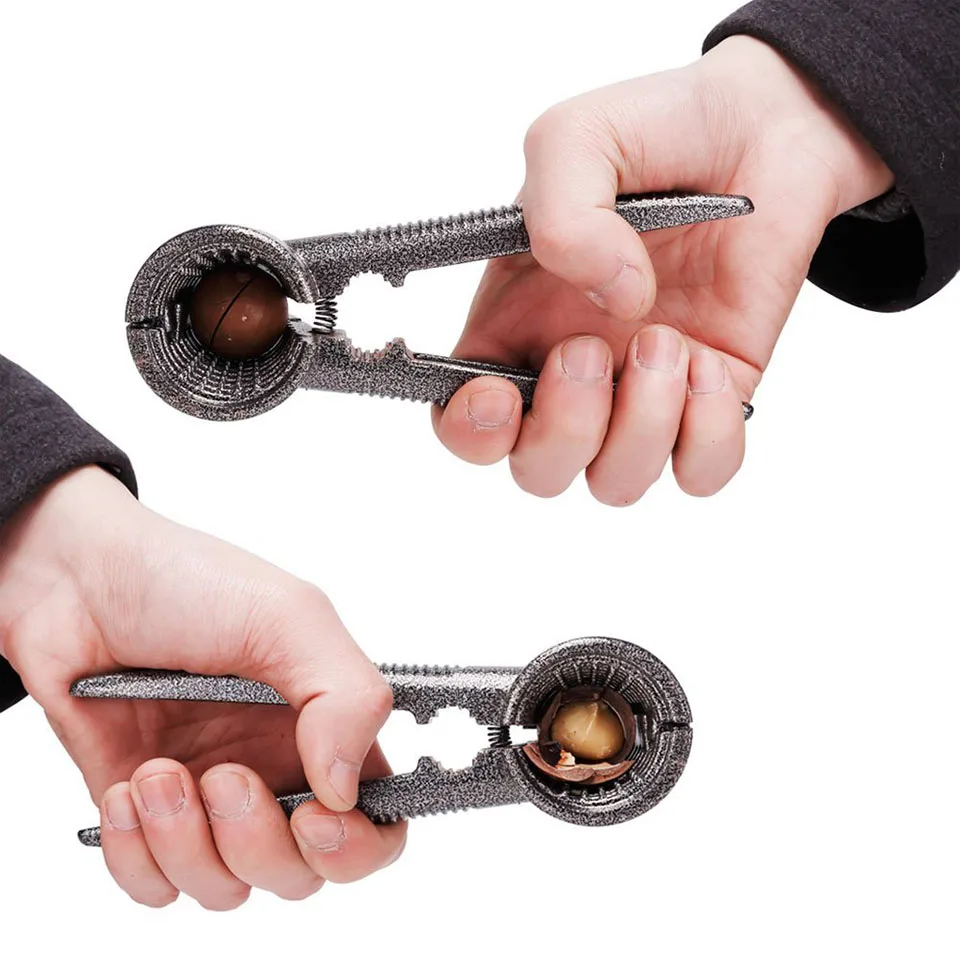 FINDKING Heavy Duty Nut Cracker Pecan Walnut Plier Opener Tool with Non-slip Handle