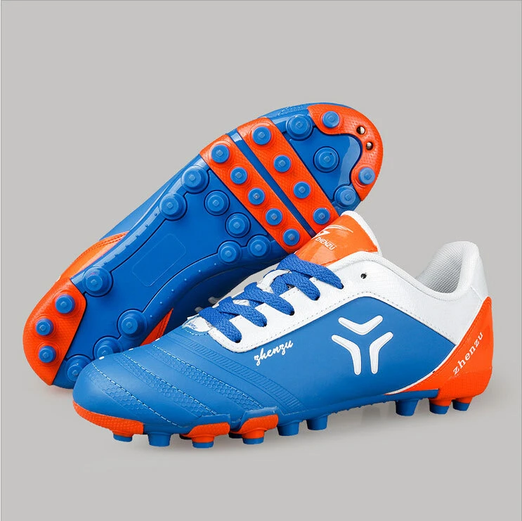 Ag botas futbol 2015 de césped Artificial hombre de zapatillas de futbol PU 44 de entrenamiento calzado deportivos jóvenes de 3 colores fútbol pico chuteiras|shoe laces free shipping|shoes with red heelsshoe