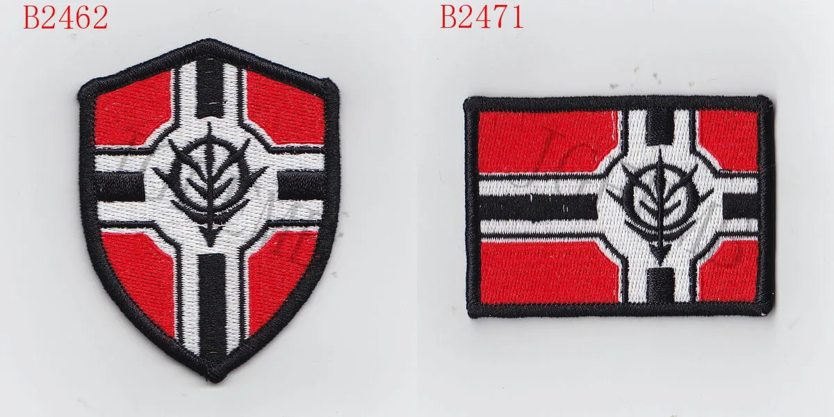Вышивка Gundam ZEON армейский флаг военный тактический боевой дух вышивка патч значки