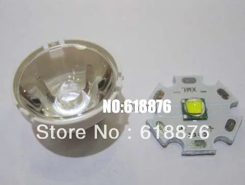 Рефлекторный Коллиматор светодиодный объектив для Cree T6 U2 XML XM L 5 шт. 15 градусов 21