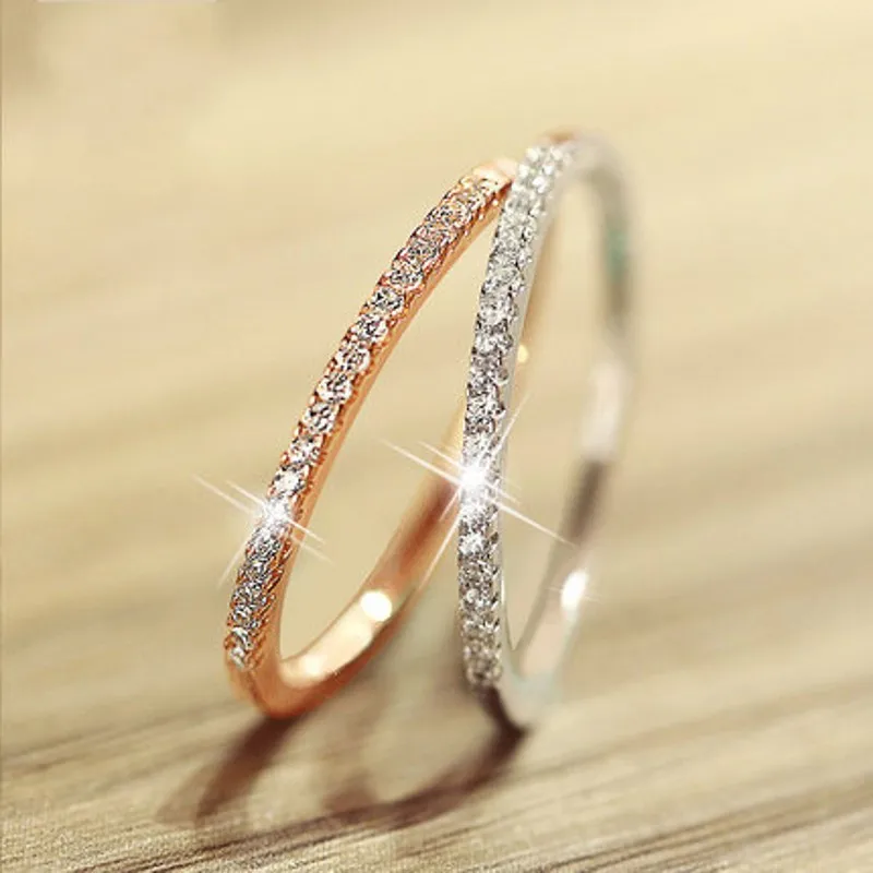 

Statement Female ring 925 Sterling silver Pave AAAAA Zircon cz Engagement Wedding Band Rings for women Bridal Party Jewelry Gift