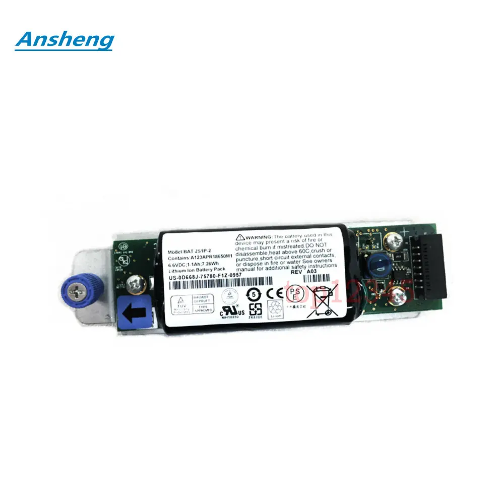 

High Quality 6.6V 7.3WH BAT 2S1P-2 battery for DELL MD3200/3220/3200I 0D668J