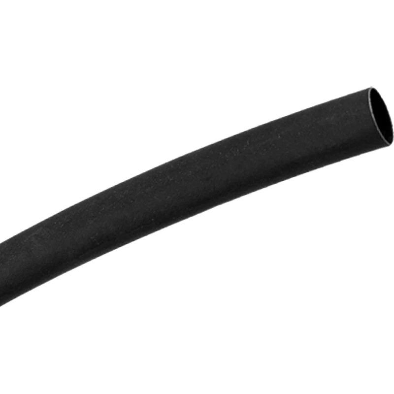 

Black 4mm Diameter Polyolefin 2: 1 Halogen Free Heat Shrink Tube 1M