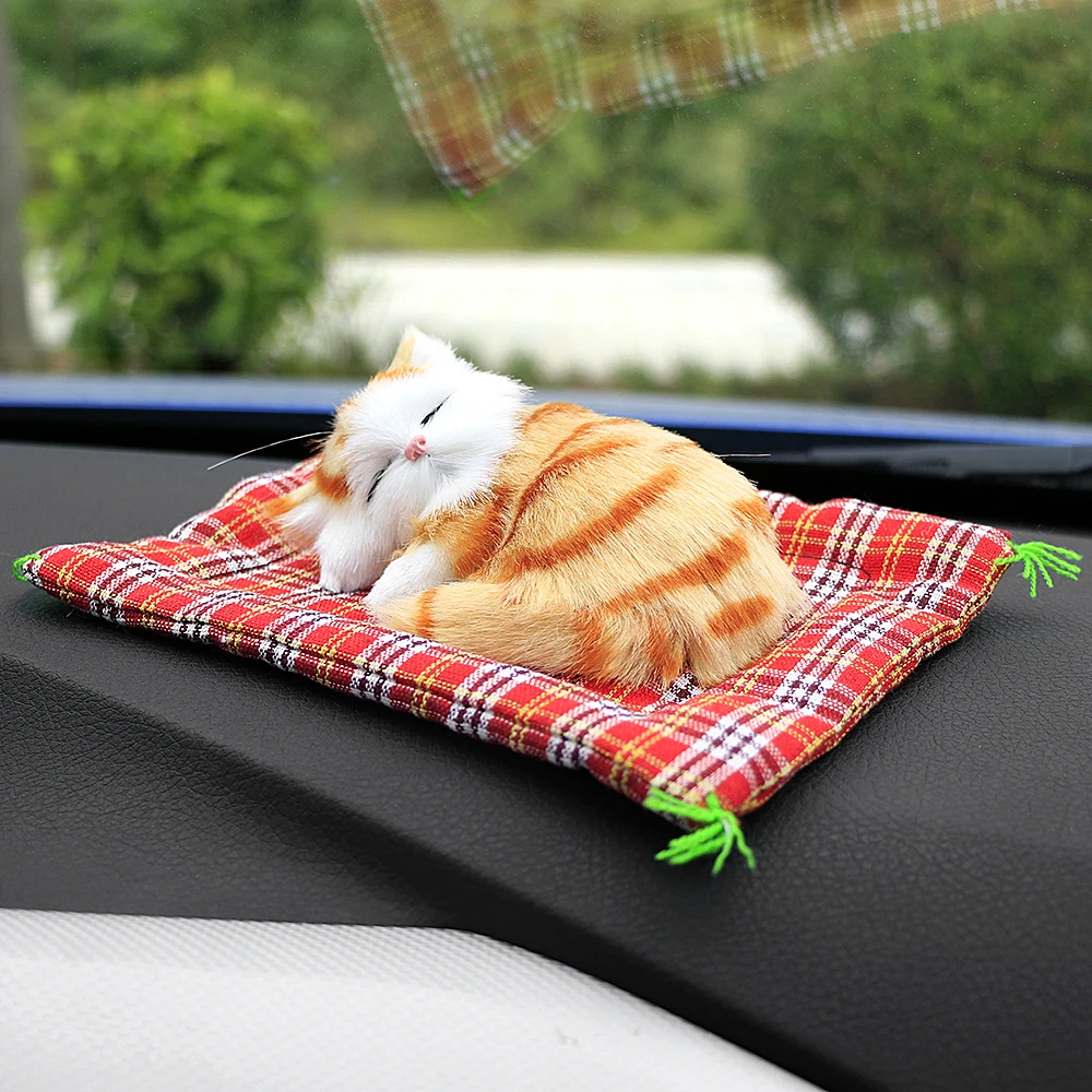

Car Ornaments Cute Sleeping Cats Accessories For Mercedes Benz W201 GLA W176 CLK W209 W202 W220 W204 W203 W210 W124 W211 W222