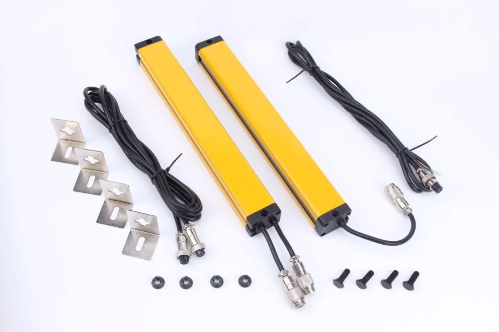 

CHOAN GM2004T 20MM 4 Points Infrared Area Switch Safety Light Curtain Sensor Photoelectric Protection Device Relay Grating