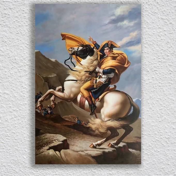 

Famous painting napoleon Figure Painting Unframed Classical Hand Painted Canvas Art Canvas Painting Oil Paintings wall art