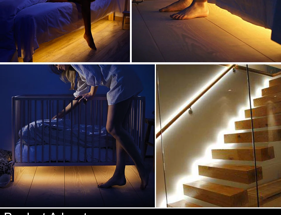 Motion Sensor LED Strip Light  (3)