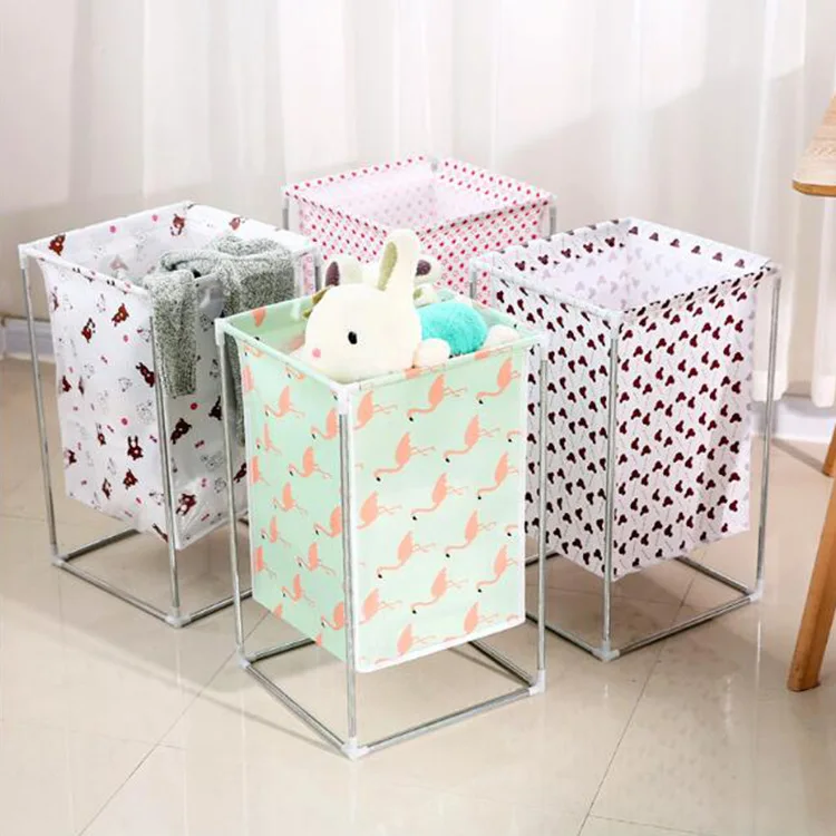 

2019 waterproof laundry organizer bag dirty laundry hamper Collapsible Children Toy Sundries Storage Basketg