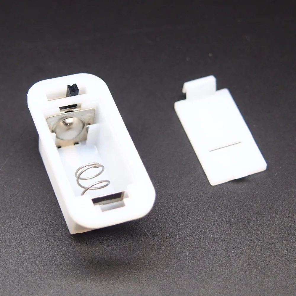 

20pcs AG13 button battery holder with shell with switch For 3*AG13 button batteries