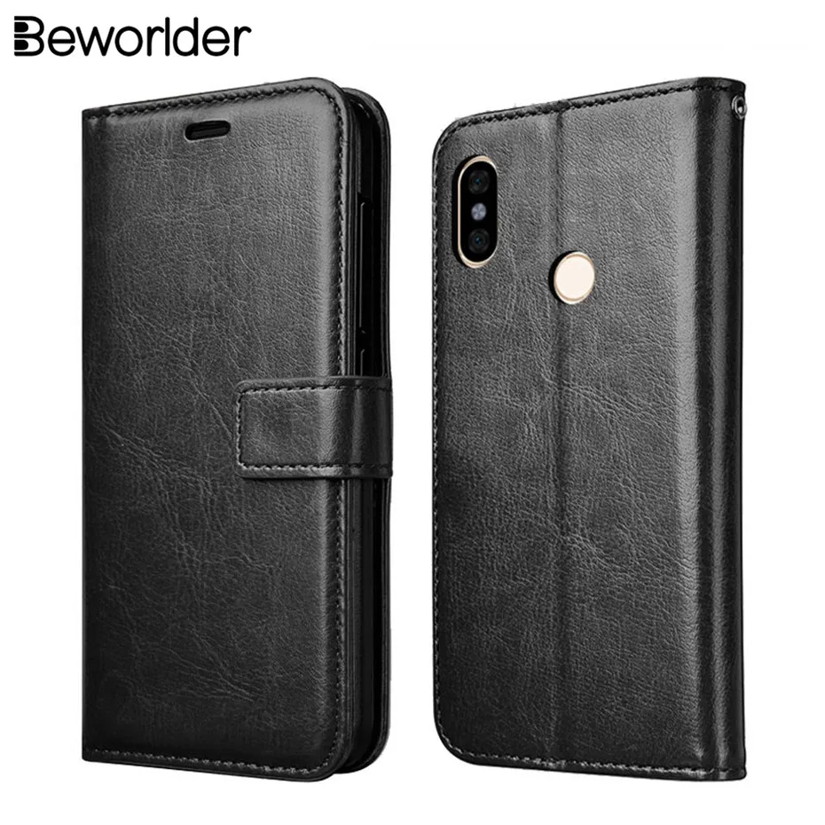 

Beworlder For Xiaomi Redmi Note 5 Pro Case Note5 PU Leather Case Photo Frame TPU Phone Cover For Redmi Note 5 Global Version