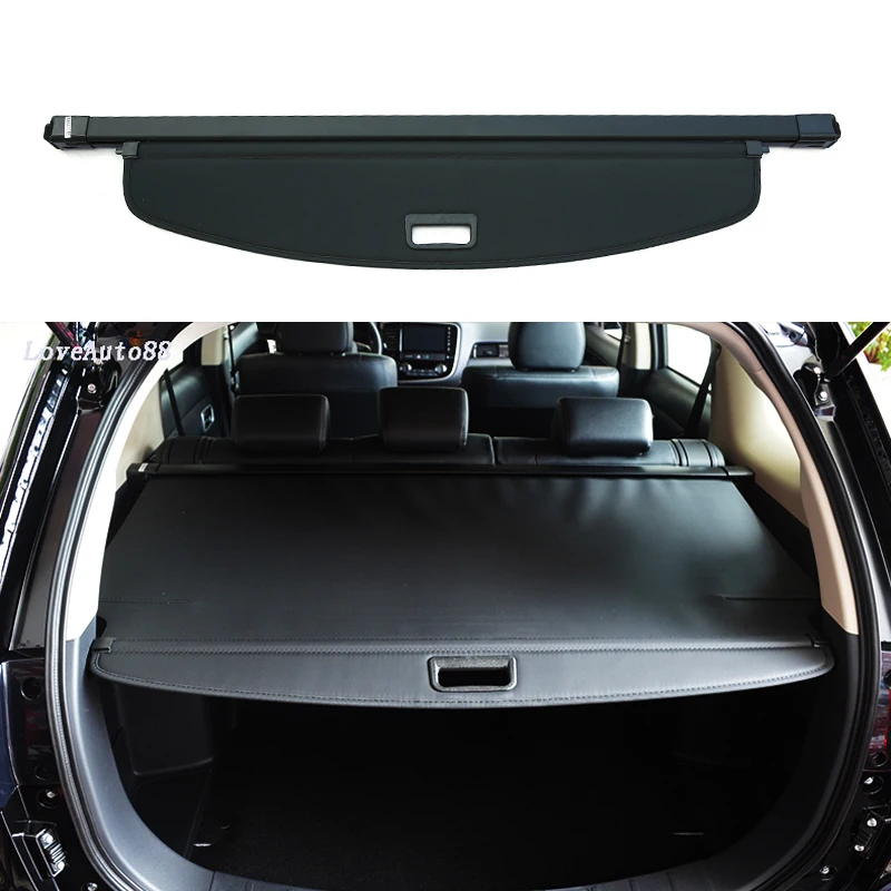 

For Mitsubishi Outlander 2018 2019 Cover curtain trunk partition curtain partition Rear Racks Car styling accessories