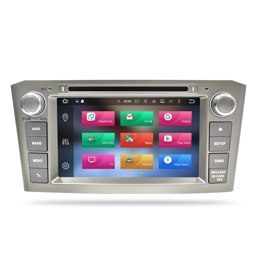Flash Deal 4G RAM Android 9.0 Car Radio GPS Multimedia Stereo DVD Player For Toyota Avensis T25 2003-2008 Auto Audio Navigation Headunit 3