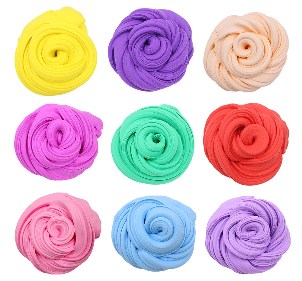 

20g Fluffy Foam Slime Clay Ball Supplies DIY Light Soft Cotton Charms Slime Fruit Kit Cloud Craft Antistress Kids Toys