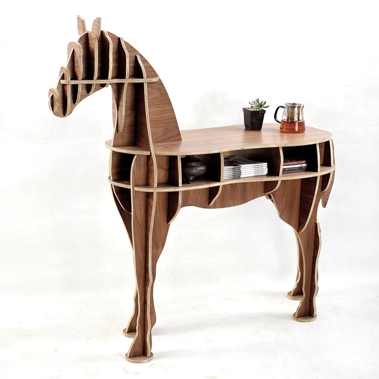 Free Shipping Factory Wholesale European Arts Crafts Home Decoration Wooden Horse Simulation Wood Furniture Coffee Table Furniture Coffee Table Coffee Tablecoffee Wood Table Aliexpress