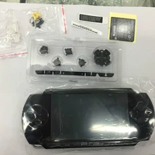 Черный цвет абсолютно для psp 1000 psp 1000 Замена игровой консоли полный корпус Оболочка Чехол с кнопками комплект