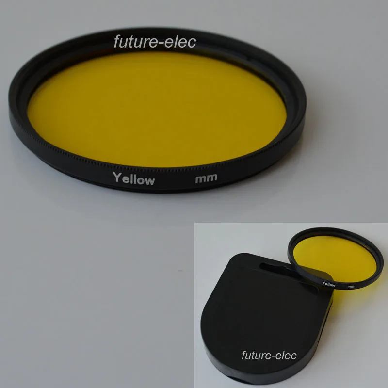 49mm Yellow Complete Full Color Special Lens Filter Lens Protector For Canon Nikon Sony Digital Camera 49 mm Lens