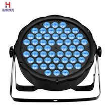 Светодиодный светильник Par может 54x3 Вт RGB полноцветный dmx контроль с 7 каналами сценический светильник для DJ светильник ing