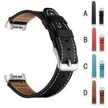 Роскошные кожаные Замена аксессуары браслет ремни для Fitbit заряд 3 Watachband спортивных Товары аксессуары