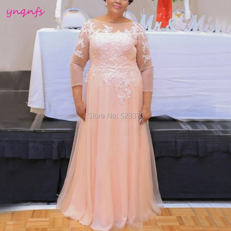 YNQNFS MD199 элегантная одежда больших размеров с длинным рукавом Размеры платья для матери невесты жених костюмы индивидуальный заказ вечерние платья