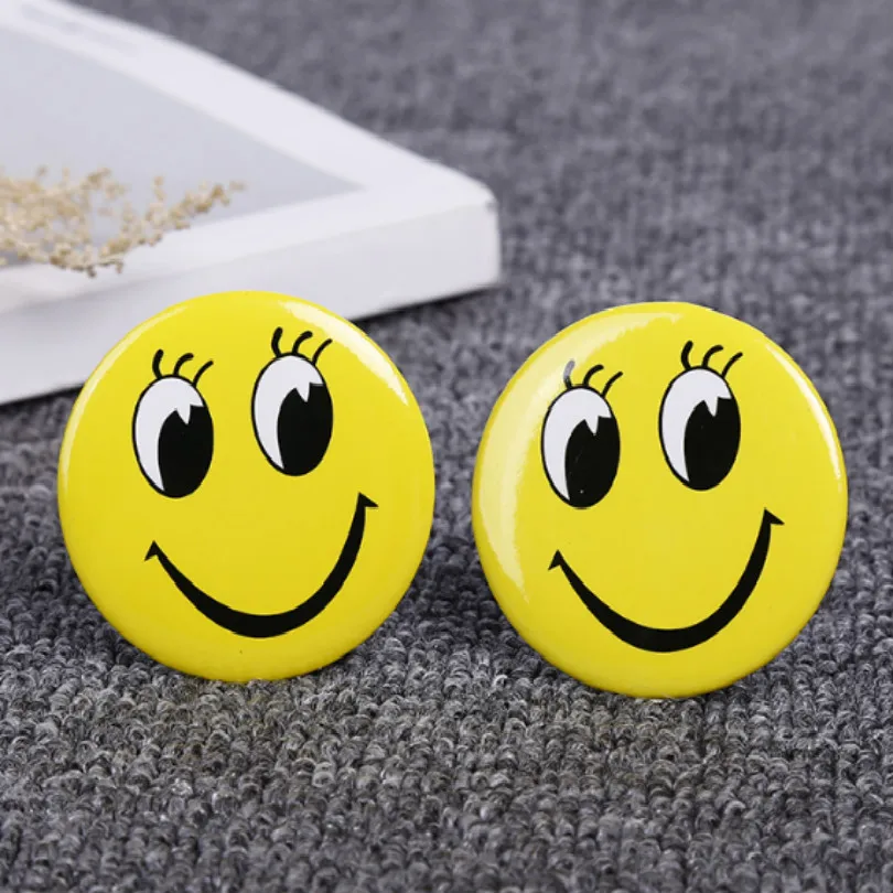 

pride self-confidence cartoon pin badge smile badges badges for backpack clothing services 30pcs/lot free shipping