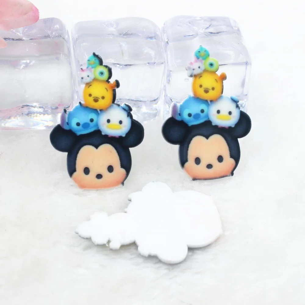 Buy 50pcs/lot DIY resin cabochons accessories flat