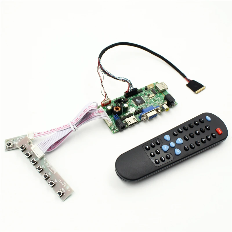 Универсальный AVX9 CZ HDMI VGA AV аудио USB ЖК дисплей плате контроллера для 11 6 дюймов 1366x768